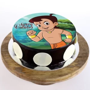 Chota Bheem Photo Cake