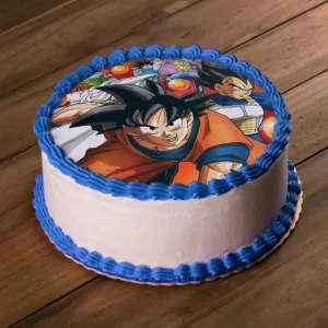 Dragon Ball Z Photo Cake