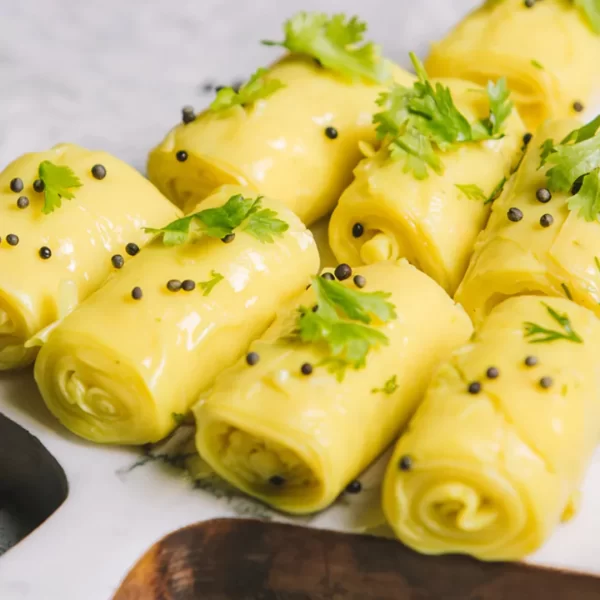 Khandvi Dhokla