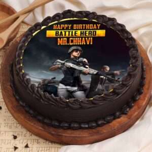 PUBG Photo Cake