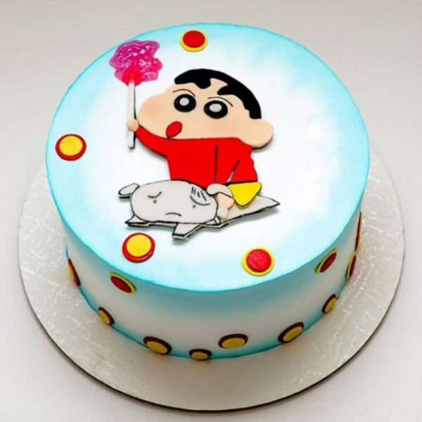 Shin Chan Photo Cake