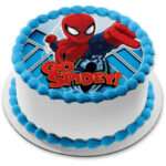 Spider Man Photo Cake