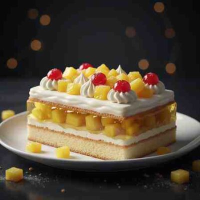 Pineapple Jelly Pastry - 4 Pcs Pastry