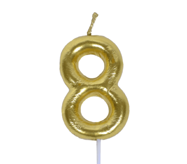 8 Number Candle