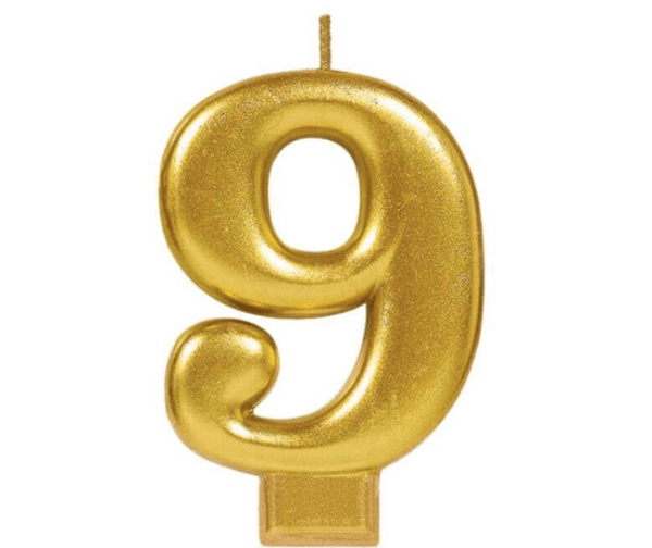 9 Number Candle