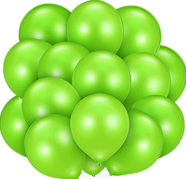 Green Colour Balloon