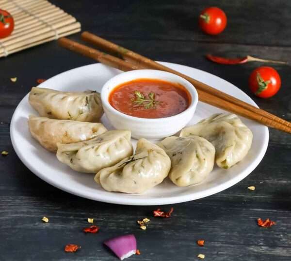 Steam Paneer Momos (10 Pcs)