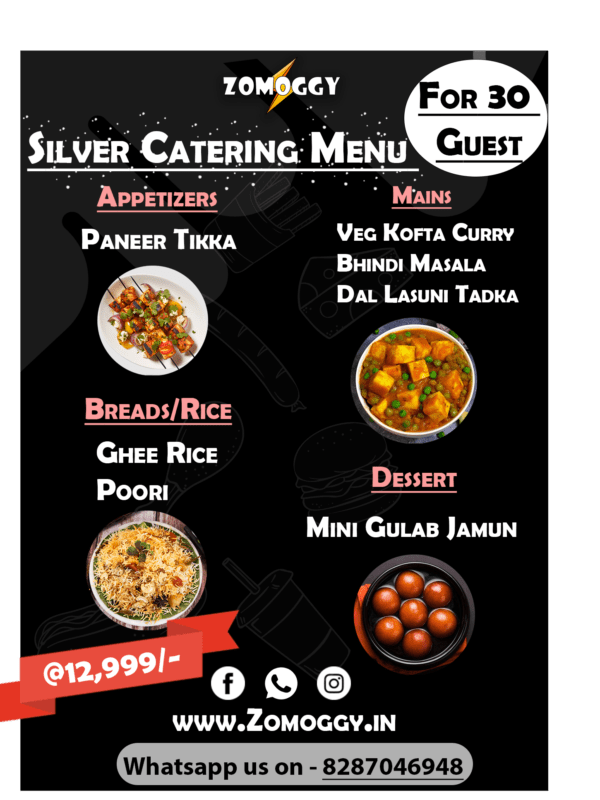 For 30 People Sillver Package Catering Service