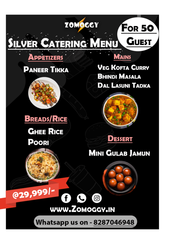For 50 People Sillver Package Catering Service
