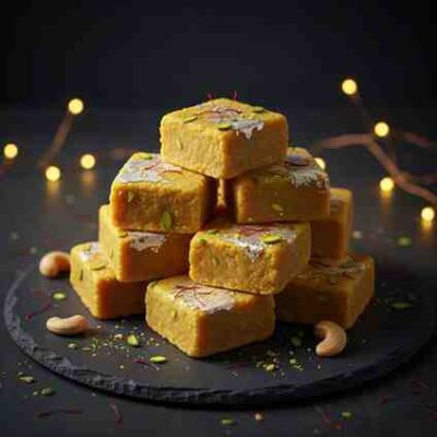 Moong dal burfi